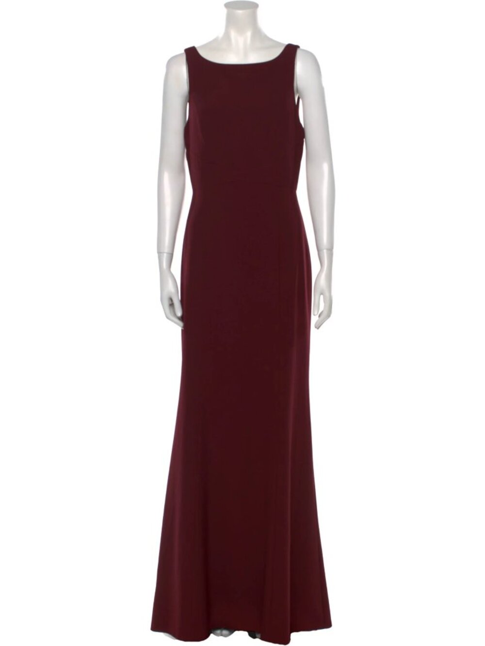 Amsale Bateau Neckline Long Dress w/ Tags